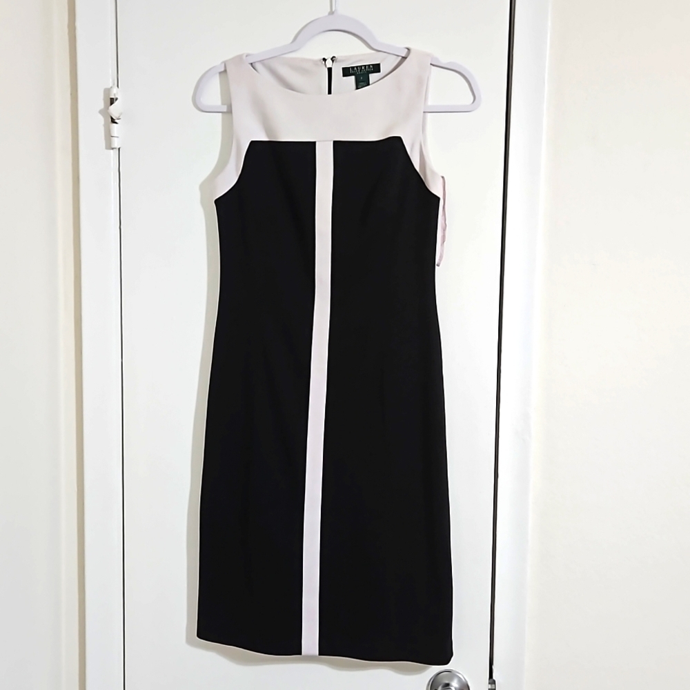 Ralph Lauren black & white dress, 2